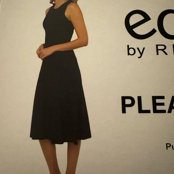 Edited by Remi Bader Black Pleated Dress - Picture 4 of 12